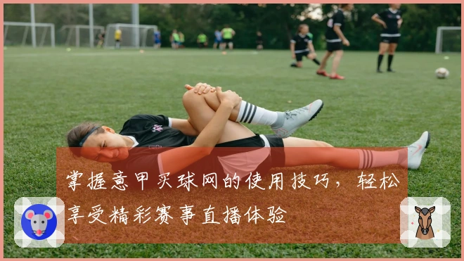 掌握意甲买球网的使用技巧，轻松享受精彩赛事直播体验