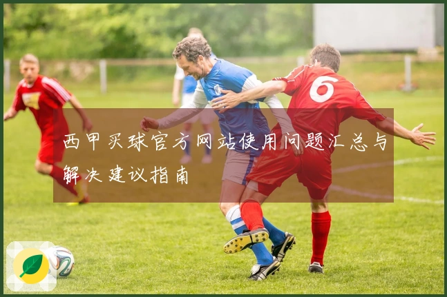 西甲买球官方网站使用问题汇总与解决建议指南
